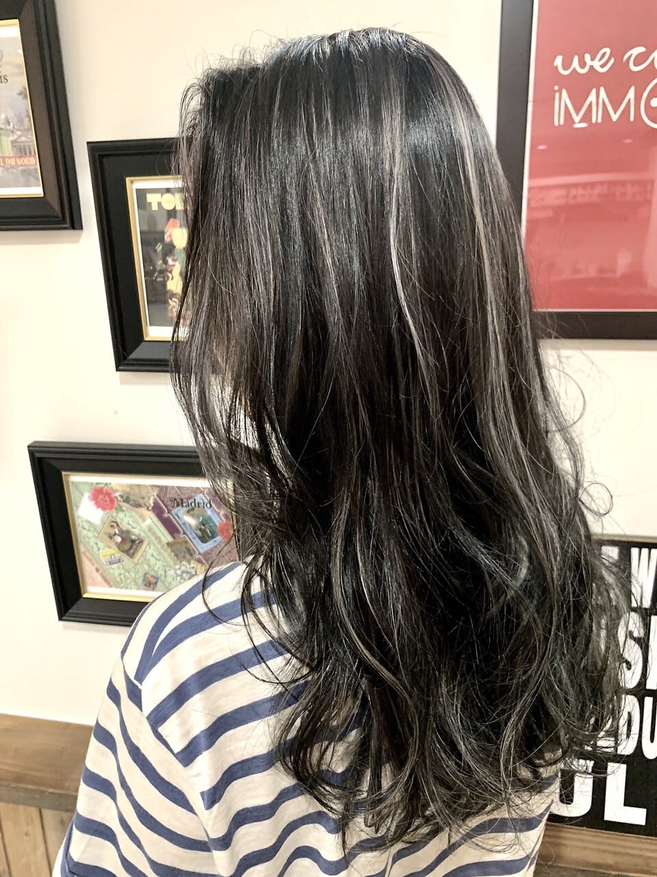 hair design Norm【ヘアデザインノーム】のスタイル紹介。Norm横浜 3Dハイライトカラー