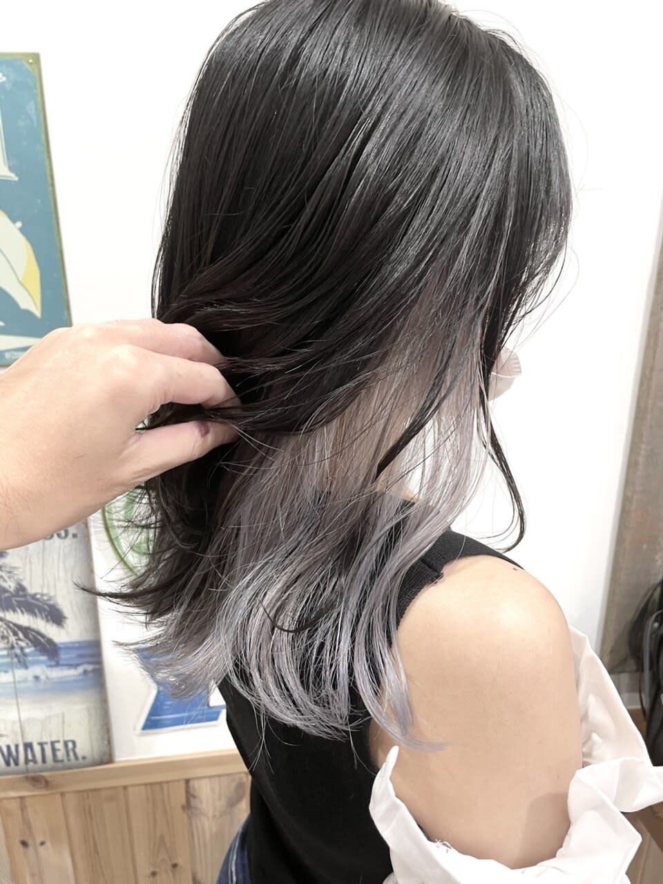 hair design Norm【ヘアデザインノーム】のスタイル紹介。Norm横浜　インナーグレージュ