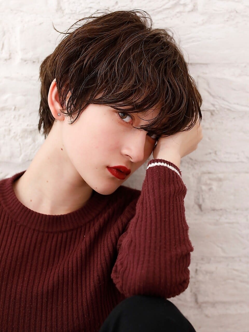 Maison Magnifique 【メゾン マニフィック】【メゾンマニフィック】のスタイル紹介。【Maison Magnifique】　× 楢原　無造作小顔