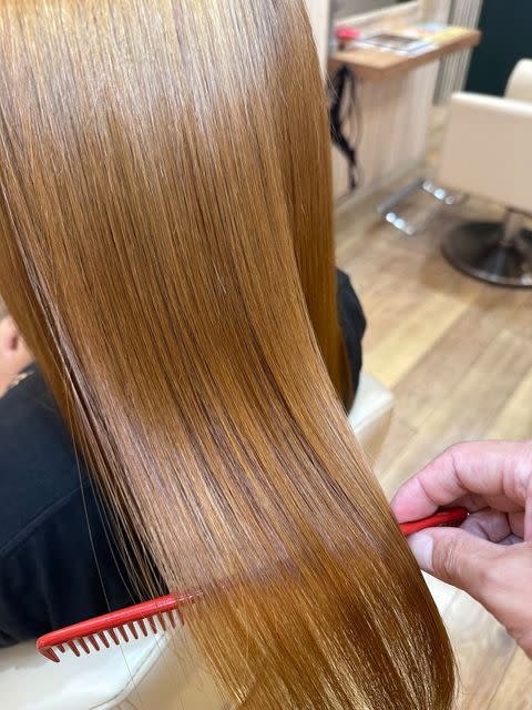 X-axia 【シース・アクシア】【シース アクシア】のスタイル紹介。髪質改善　縮毛矯正