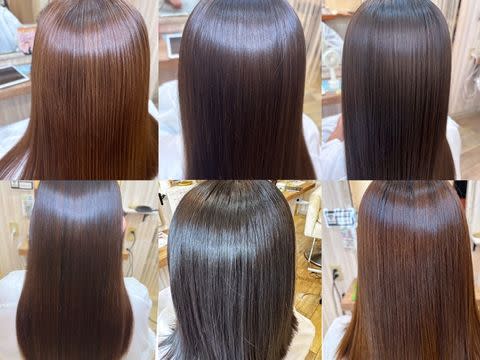 X-axia 【シース・アクシア】【シース アクシア】のスタイル紹介。髪質改善　縮毛矯正