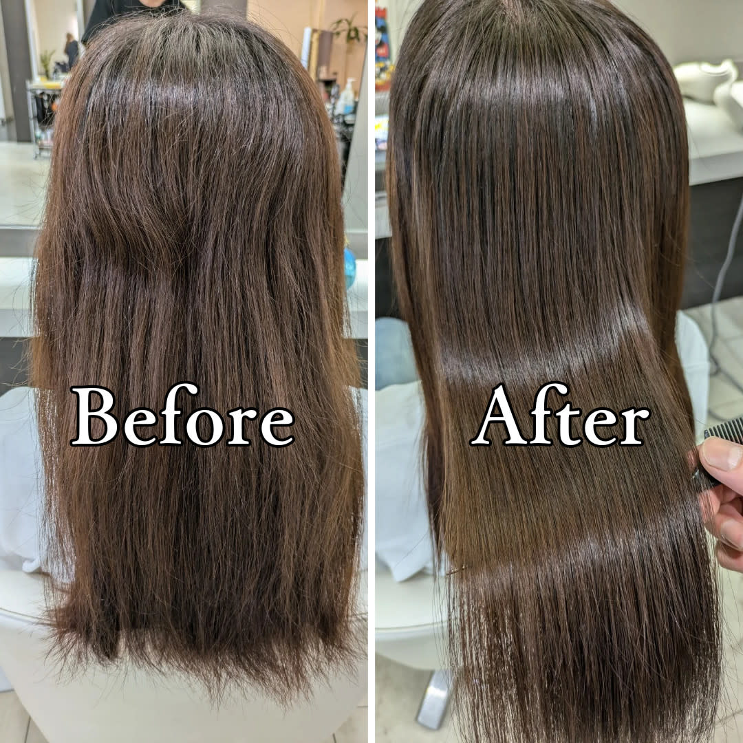 HAIR MAKE Riza 札幌大通り店【ヘアメイクリザ サッポロオオドオリテン】のスタイル紹介。「札幌 髪質改善 美容室」~25歳から始める大人の色気美髪~