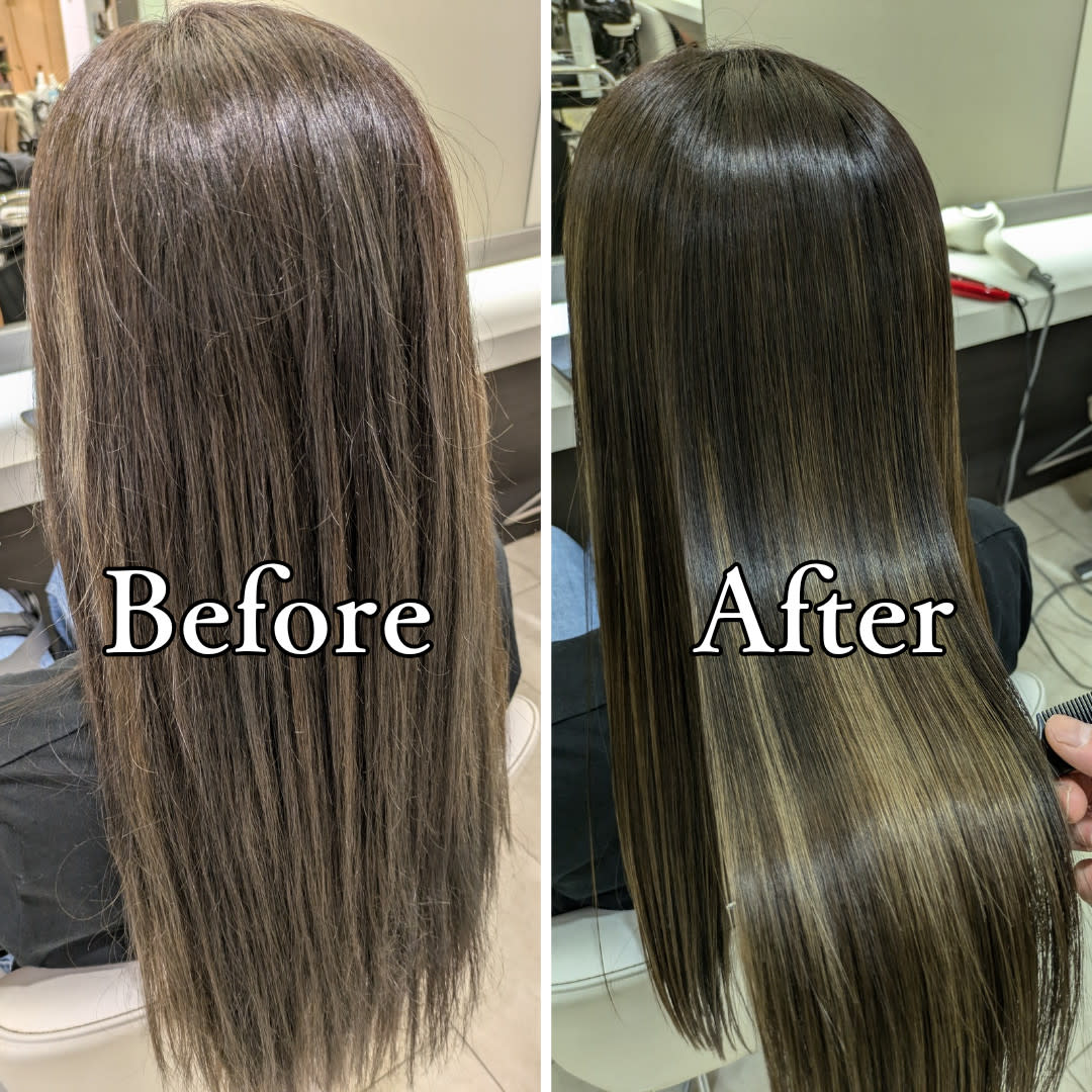 HAIR MAKE Riza 札幌大通り店【ヘアメイクリザ サッポロオオドオリテン】のスタイル紹介。「札幌 髪質改善 美容室」~25歳から始める大人の色気美髪~