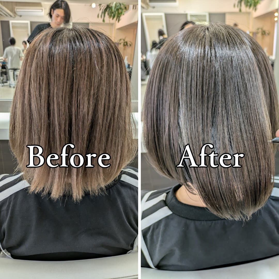 HAIR MAKE Riza 札幌大通り店【ヘアメイクリザ サッポロオオドオリテン】のスタイル紹介。「札幌 髪質改善 美容室」~25歳から始める大人の色気美髪~
