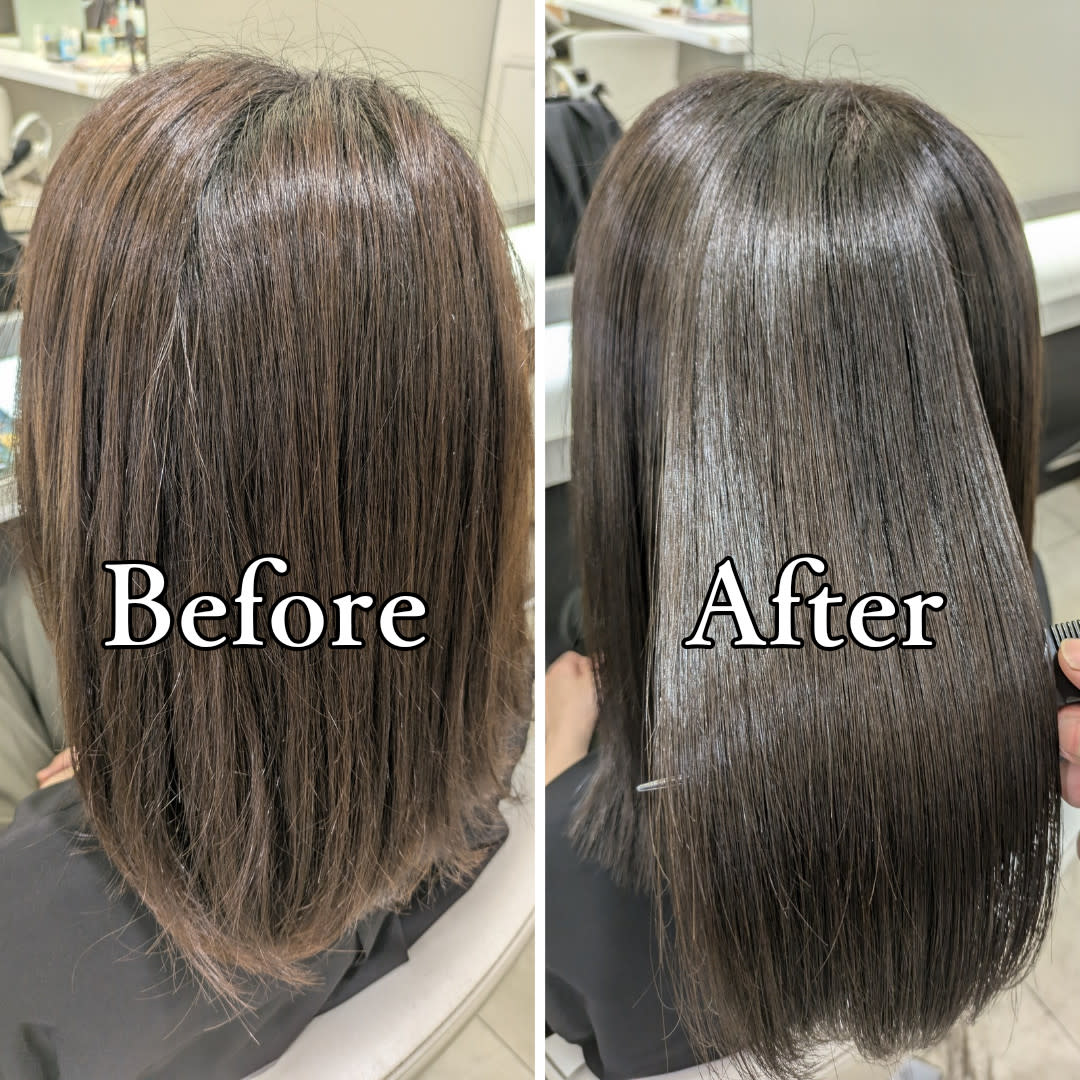 HAIR MAKE Riza 札幌大通り店【ヘアメイクリザ サッポロオオドオリテン】のスタイル紹介。「札幌 髪質改善 美容室」~25歳から始める大人の色気美髪~