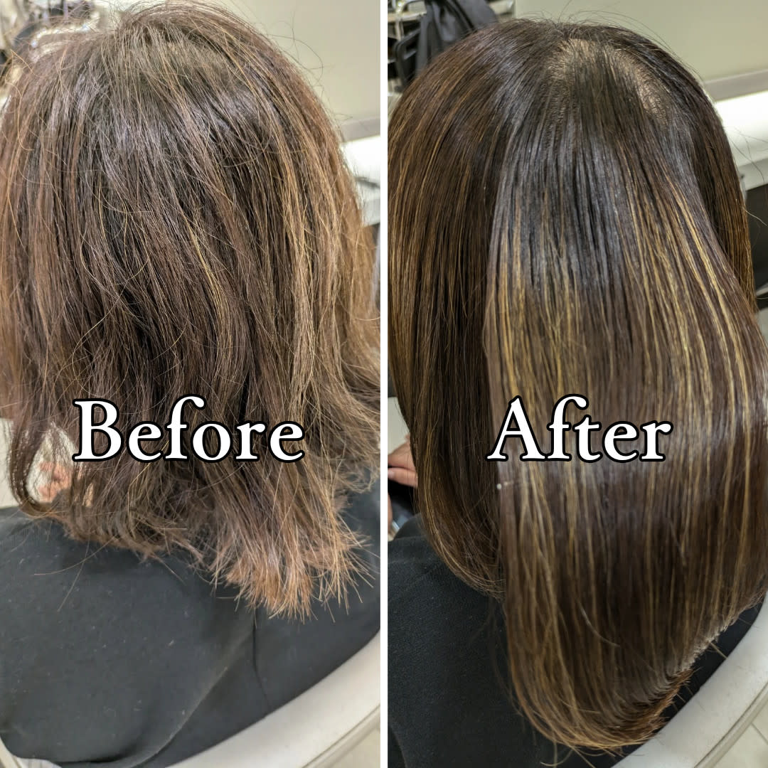 HAIR MAKE Riza 札幌大通り店【ヘアメイクリザ サッポロオオドオリテン】のスタイル紹介。「札幌 髪質改善 美容室」~25歳から始める大人の色気美髪~