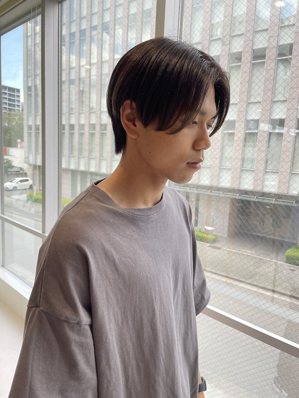 LOREN AO 栄矢場町店【ローレンアオ サカエヤバチョウテン】のスタイル紹介。ベリーショート/ダークアッシュ/ニュアンスパーマ/栄/久屋