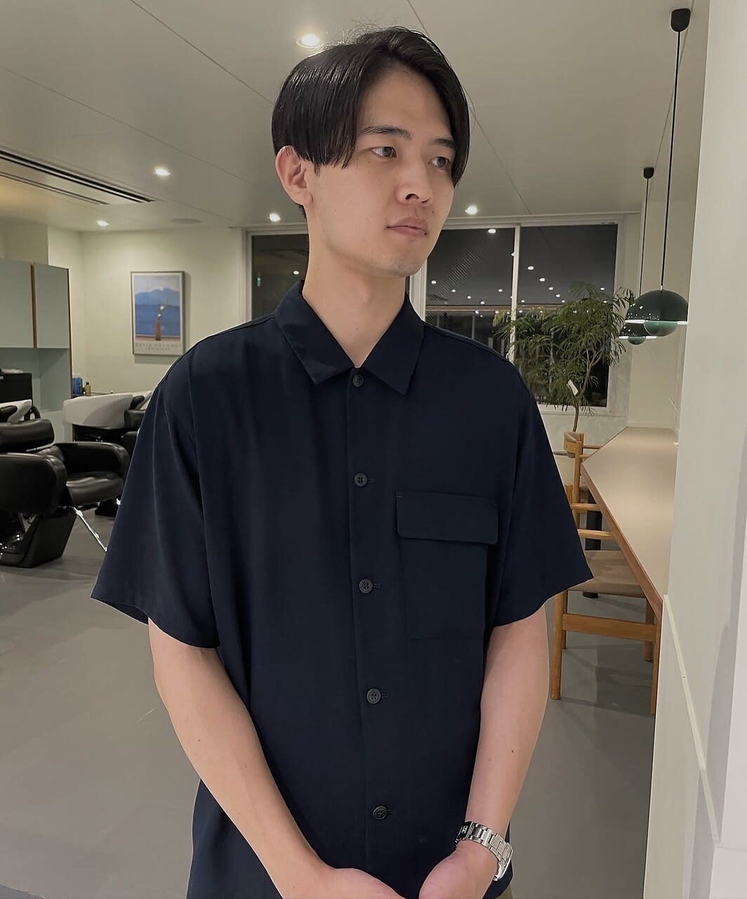 LOREN AO 栄矢場町店【ローレンアオ サカエヤバチョウテン】のスタイル紹介。ベリーショート/ダークアッシュ/ニュアンスパーマ/栄/久屋