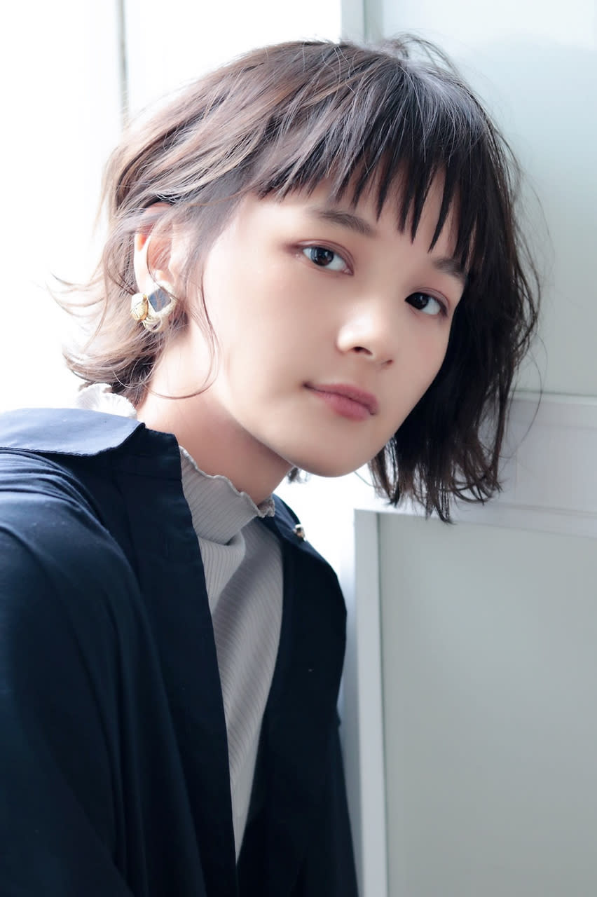 ami by Absolute 新宿【アミバイアブソシンジュク】のスタイル紹介。大人気ショートバング！朝の時間を簡単にスタイリング超簡単ヘア