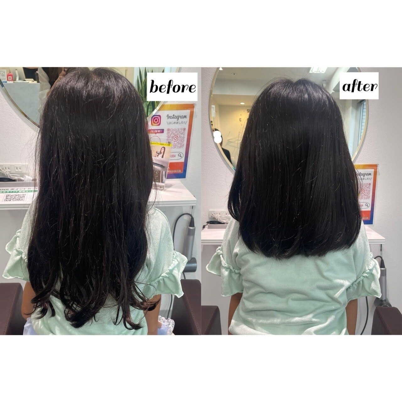 ヘアメンテ江古田店【ヘアメンテエコダテン】のスタイル紹介。ドライヤーの悩み改善！ミディアムふんわりカット♪ ¥2180