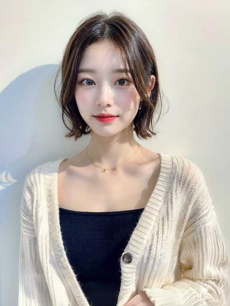 GRITTERs 仙台中央店【グリッター】【グリッター センダイチュウオウテン グリッター】のスタイル紹介。くびれヘア 斜めバング グレージュカラー シルキーベージュ