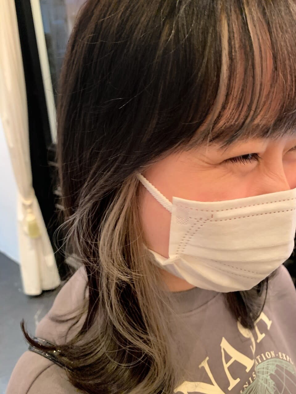 BOW【ボウ】のスタイル紹介。顔まわりカット×顔まわりインナー