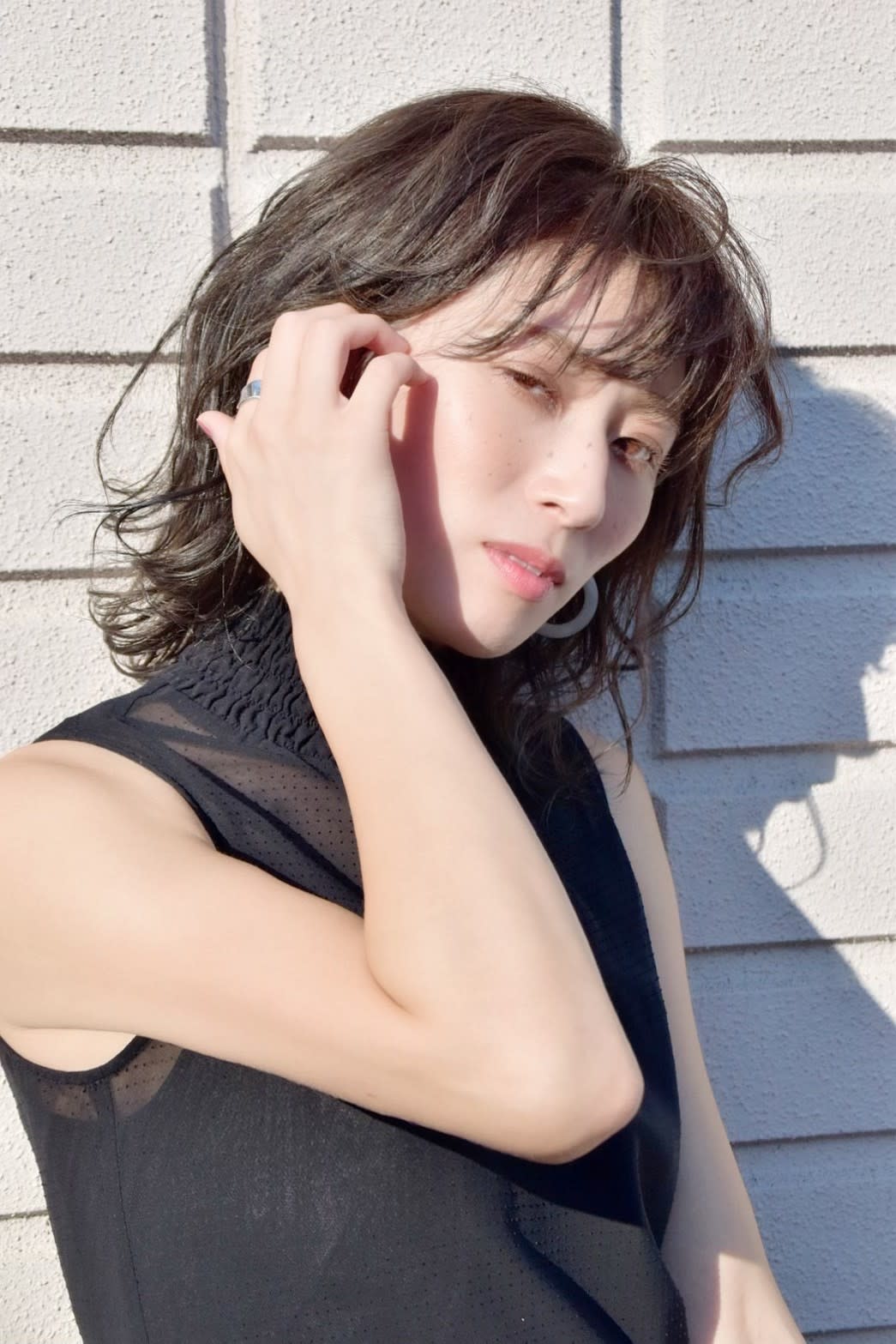 Hair Design Angelo carino【ヘアデザイン アンジェロ カリノ】のスタイル紹介。HairDesign Angelo carino×ミディアム