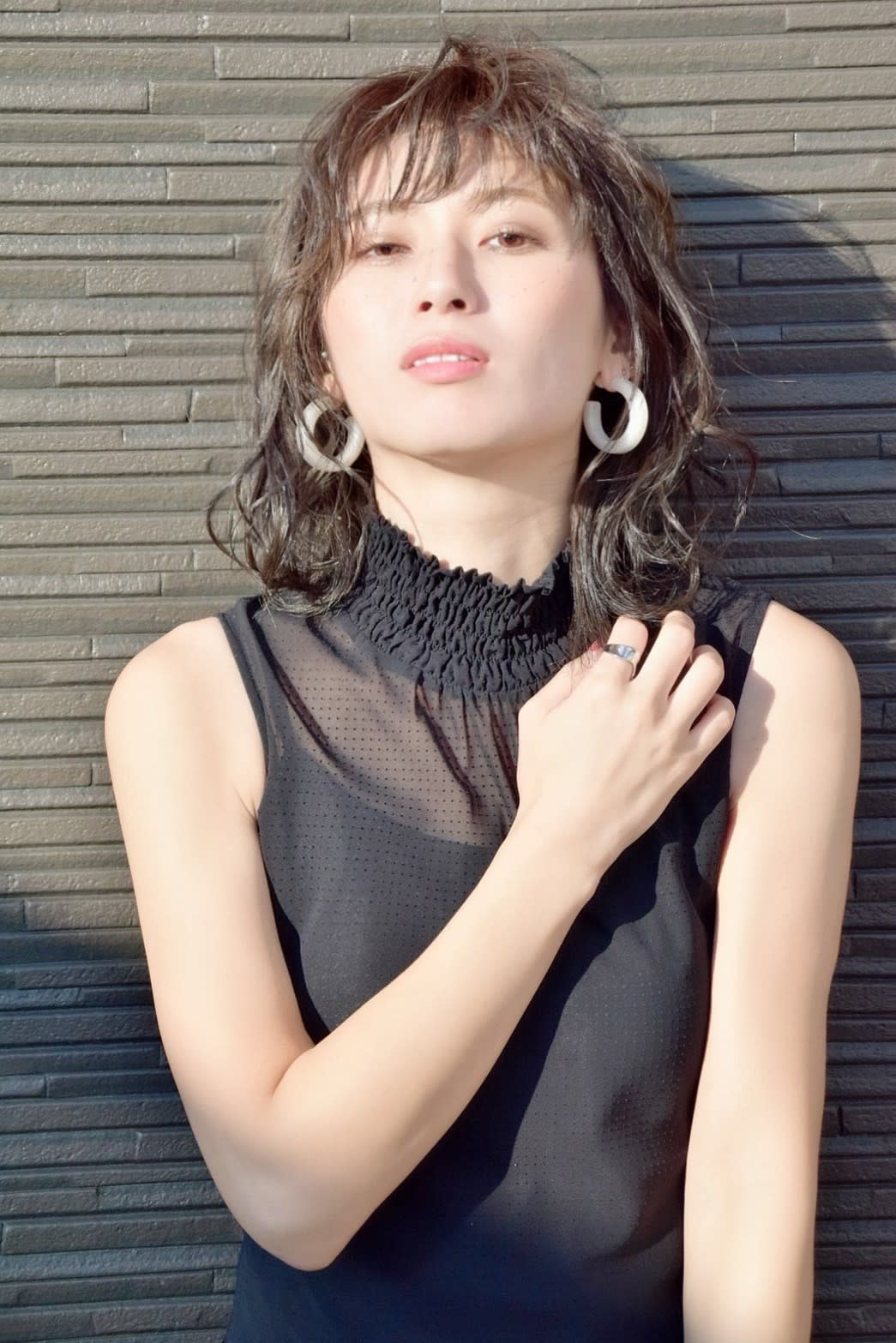 Hair Design Angelo carino【ヘアデザイン アンジェロ カリノ】のスタイル紹介。HairDesign Angelo carino×ミディアム