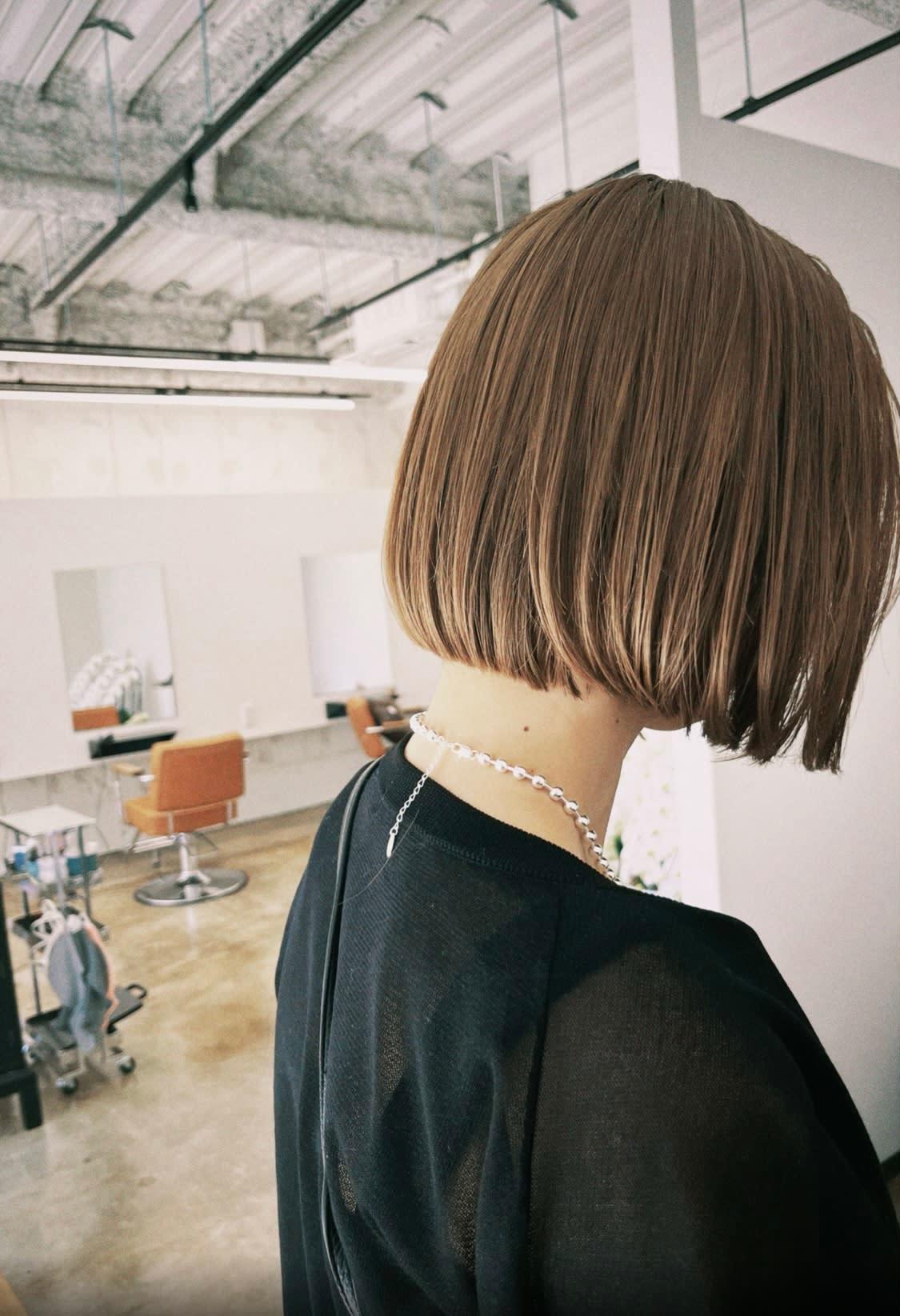 tefu【テフ】のスタイル紹介。ミニボブ