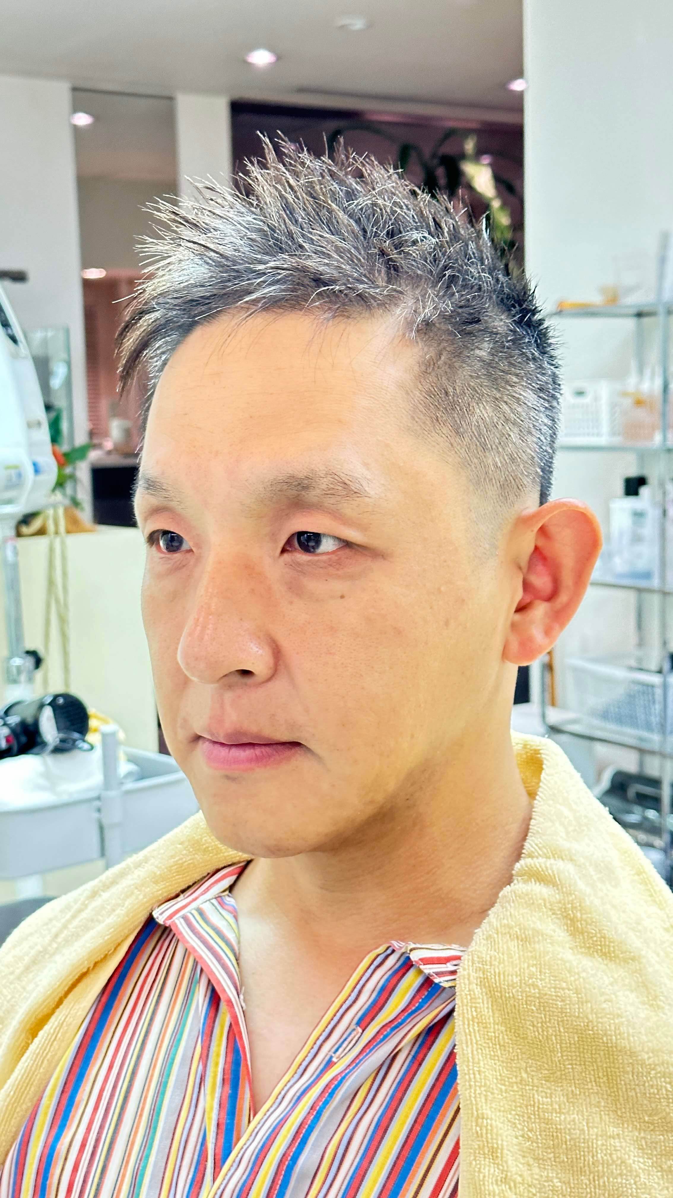 ヘアサロン大野 ホテルニューオータニ ザ・メイン店【ヘアサロンオオノメインテン】のスタイル紹介。清潔感のあるショートスタイル