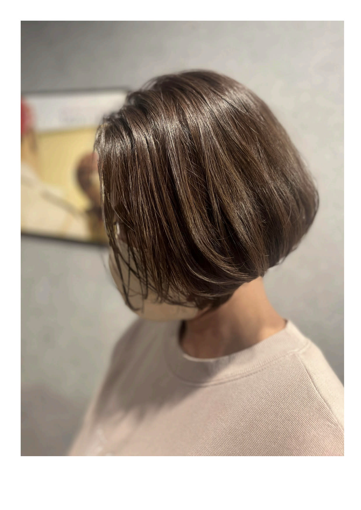 H.A.D(エイチエーディー)【エイチエーディーエイチエーディー】のスタイル紹介。【ナチュラルタイプ】ママ必見★　　大人BOB　＋　極細ぼかし