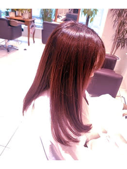 FRAP【フラップ】のスタイル紹介。イルミナカラー　ピンクブラウン