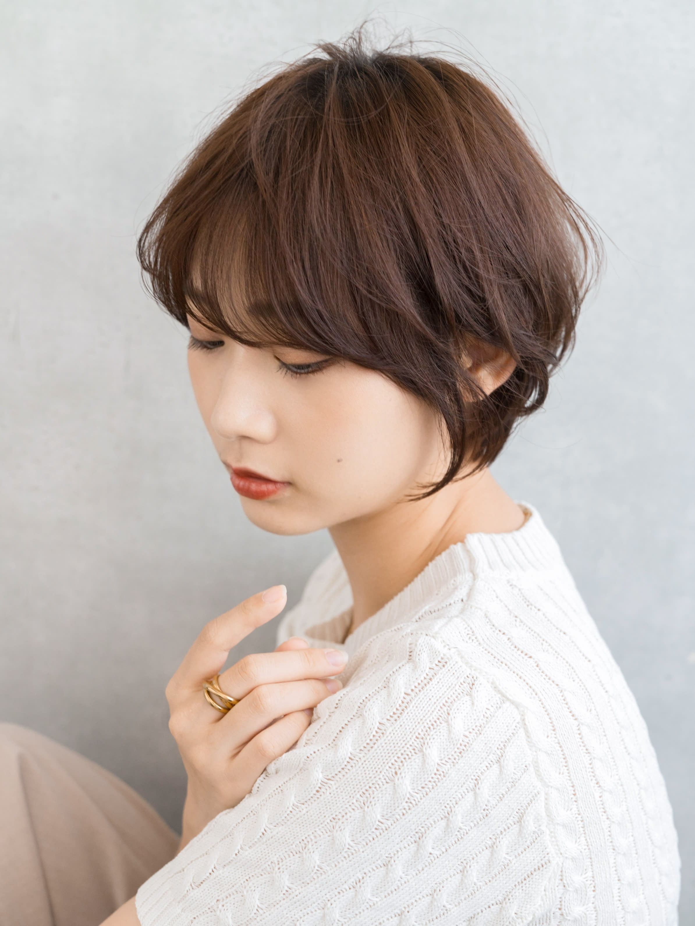 Eleanor spa&treatment 横浜【エレノア スパアンドトリートメント ヨコハマ】のスタイル紹介。【20代・30代・40代】丸みショートト/小顔ショート