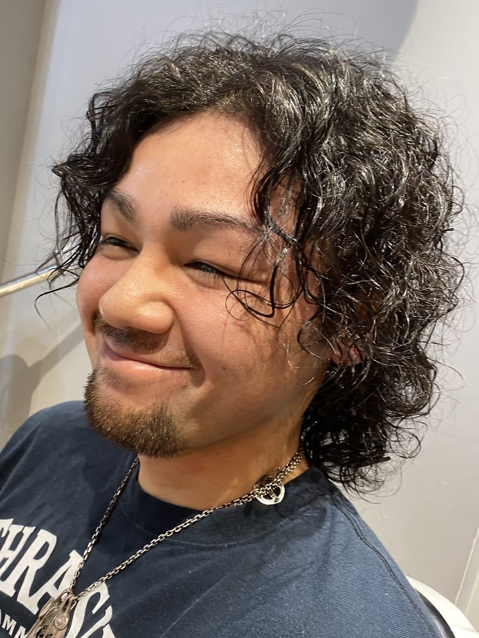 バーバーショップ CHILL CHAIR 吉祥寺1st【バーバーショップ チルチェア キチジョウジファースト】のスタイル紹介。スパイラルパーマ