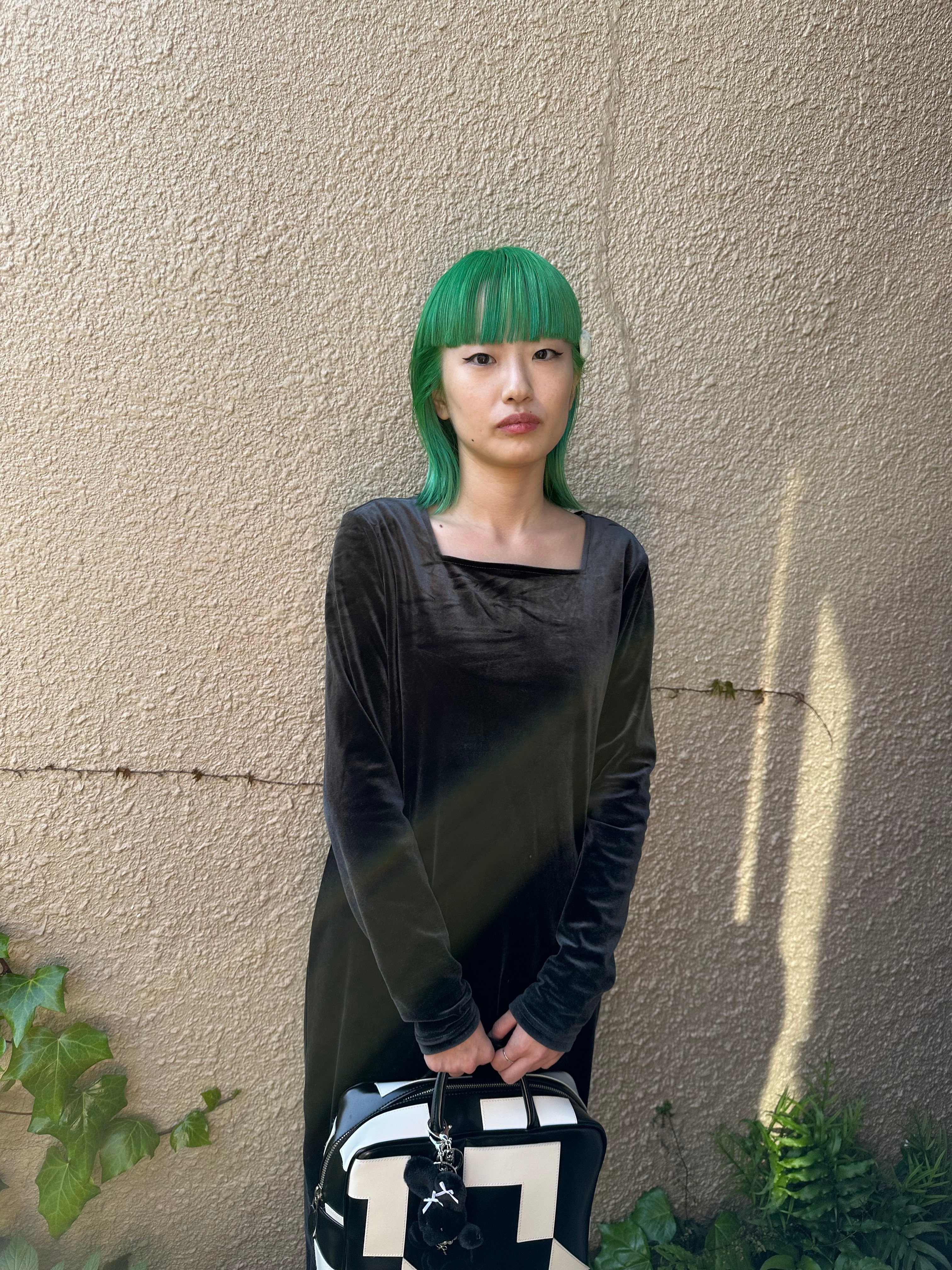 代々木上原美容室【ヨヨギウエハラビヨウシツ】のスタイル紹介。グリーンミディアム