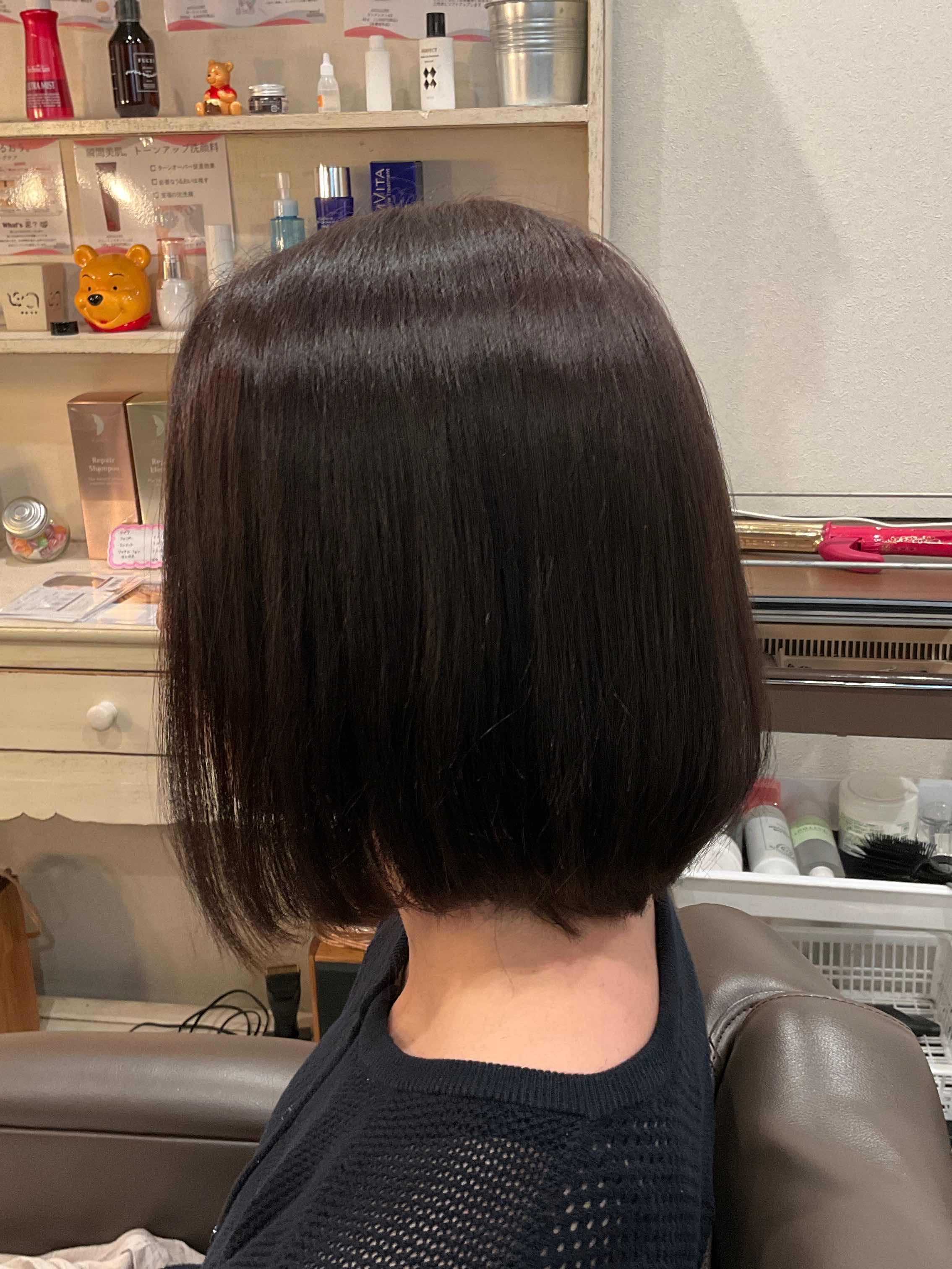 papillon hair place【パピヨンヘアプレイス】のスタイル紹介。papillon hair place×ミディアム