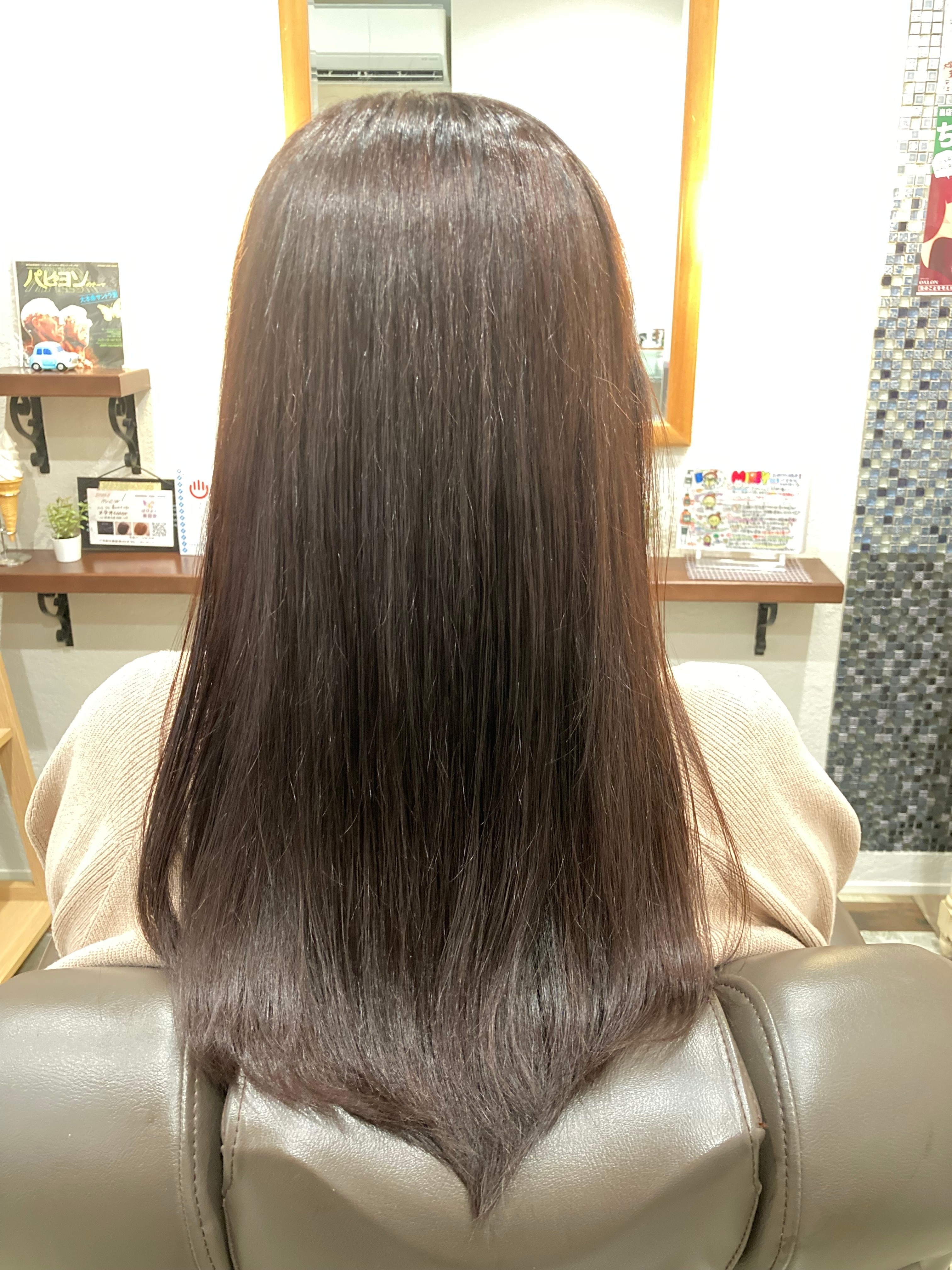 papillon hair place【パピヨンヘアプレイス】のスタイル紹介。papillon hair place×ロング