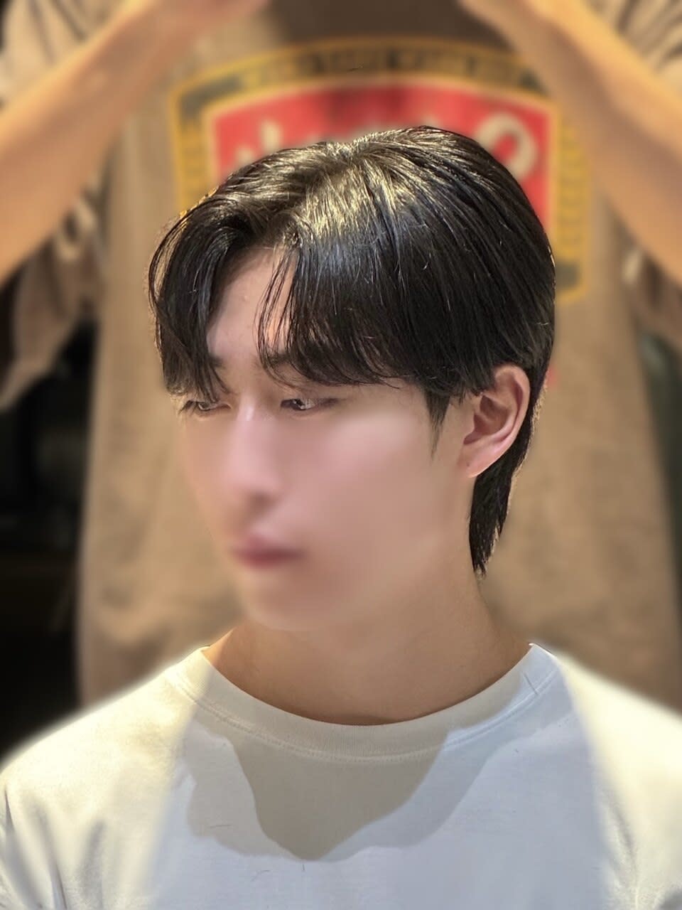 ALLM omotesando【アルム オモテサンドウ】のスタイル紹介。韓国風カルマパーマ 韓国スタイル メンズカット 原宿 表参道