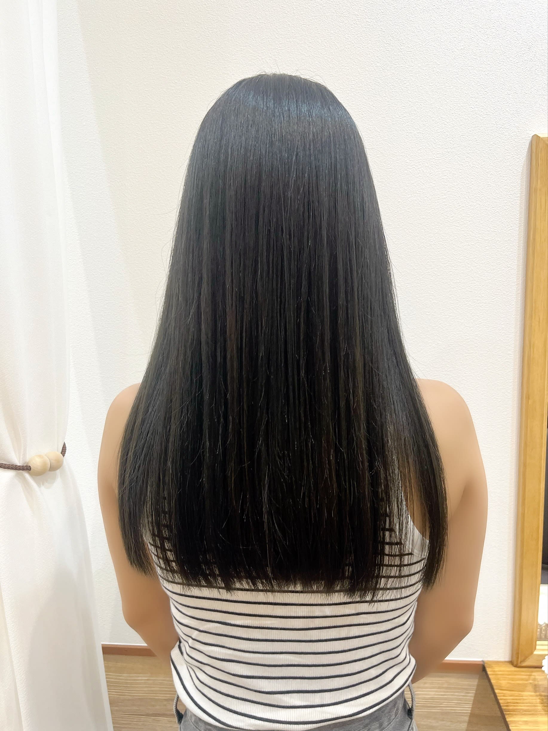 髪質改善 個室サロン 南流山 美容院 hair&relax I like…【カミシツカイゼン コシツサロン ミナミナガレヤマ ビヨウイン ヘアアンドリラックスアイライク】のスタイル紹介。暗髪ロング