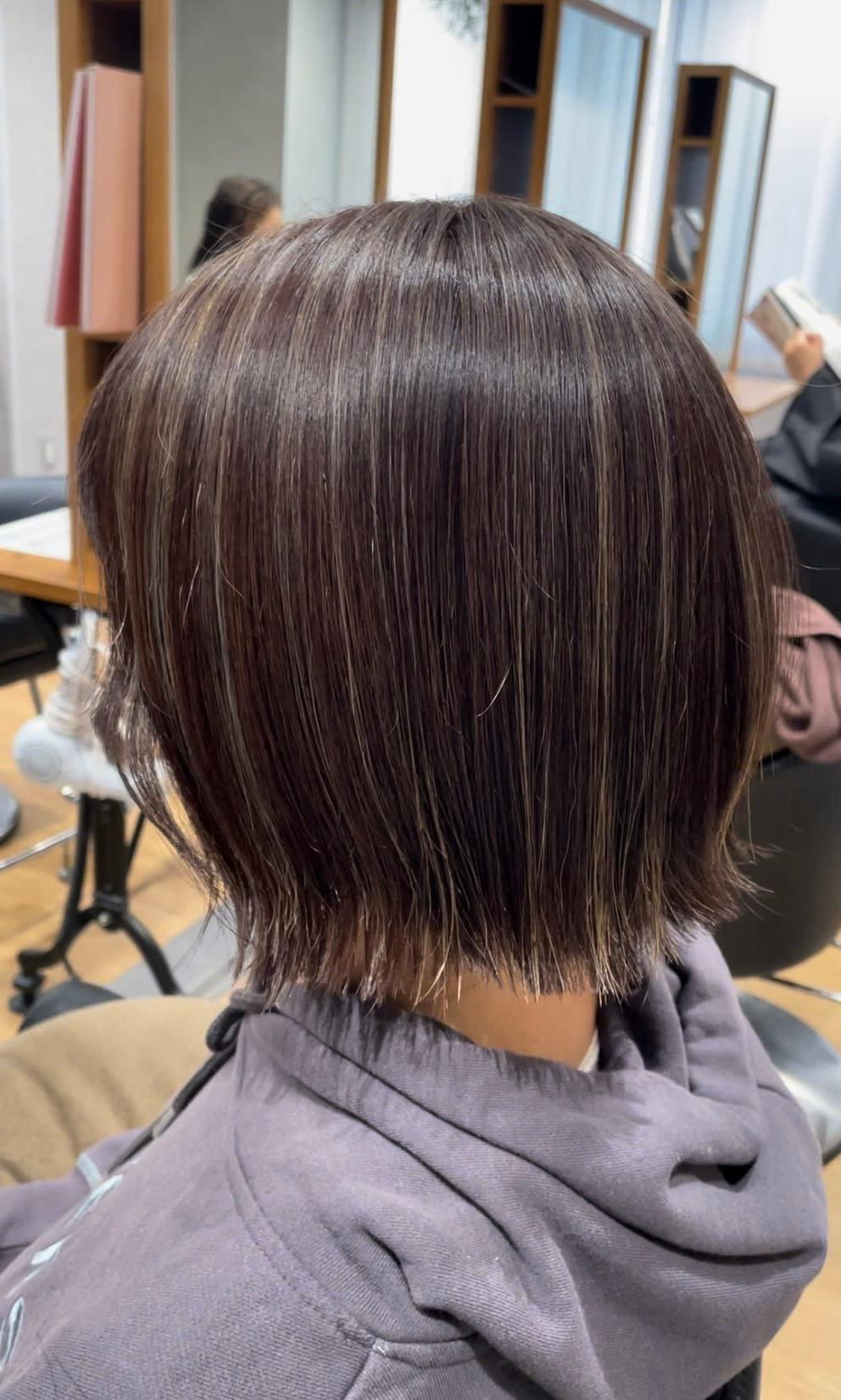 STYLE 相模大野【スタイルサガミオオノ】のスタイル紹介。STYLE流白髪ぼかし