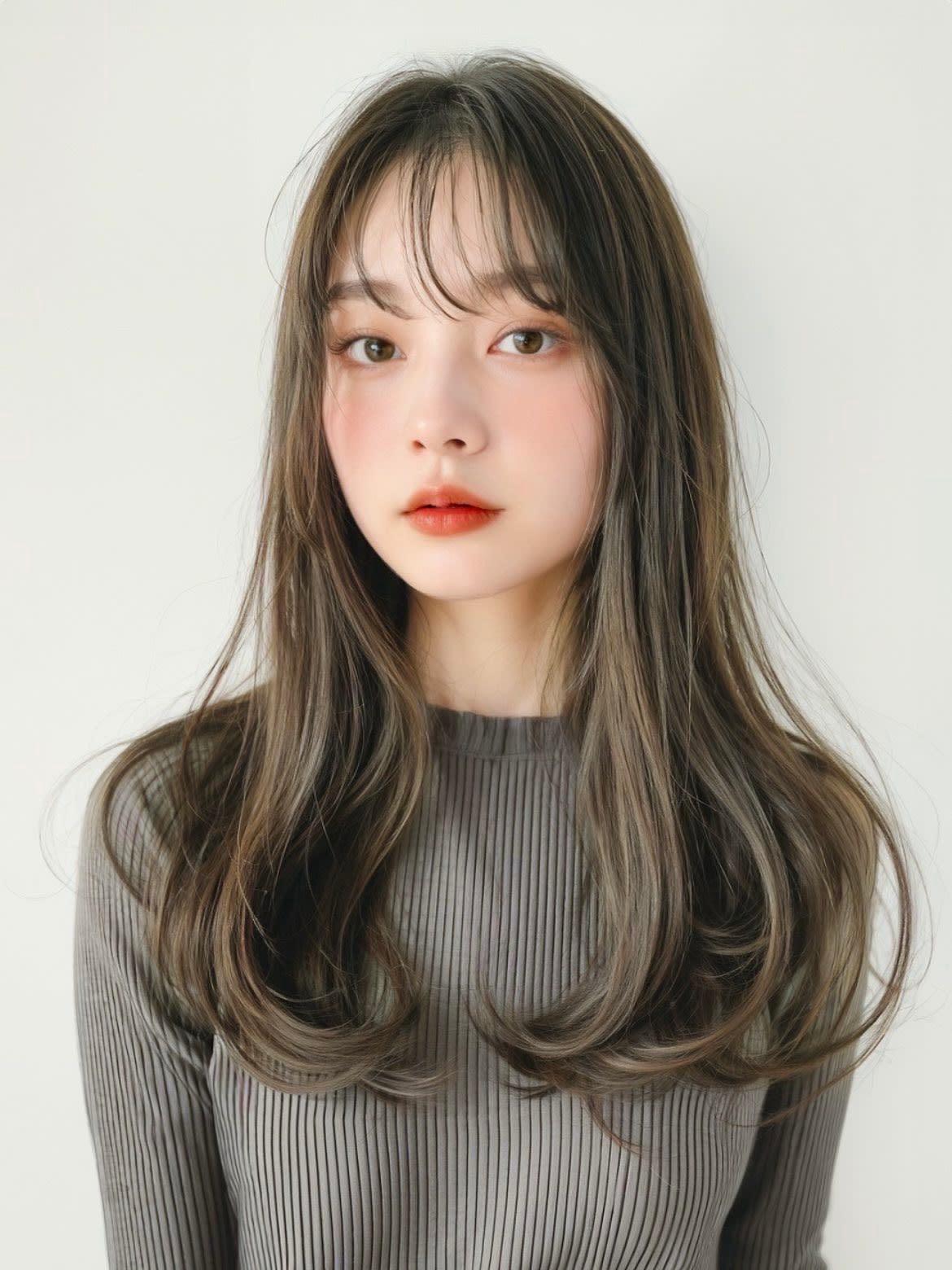 HAIR attirer【ヘアーアティレ】のスタイル紹介。韓国風ロング