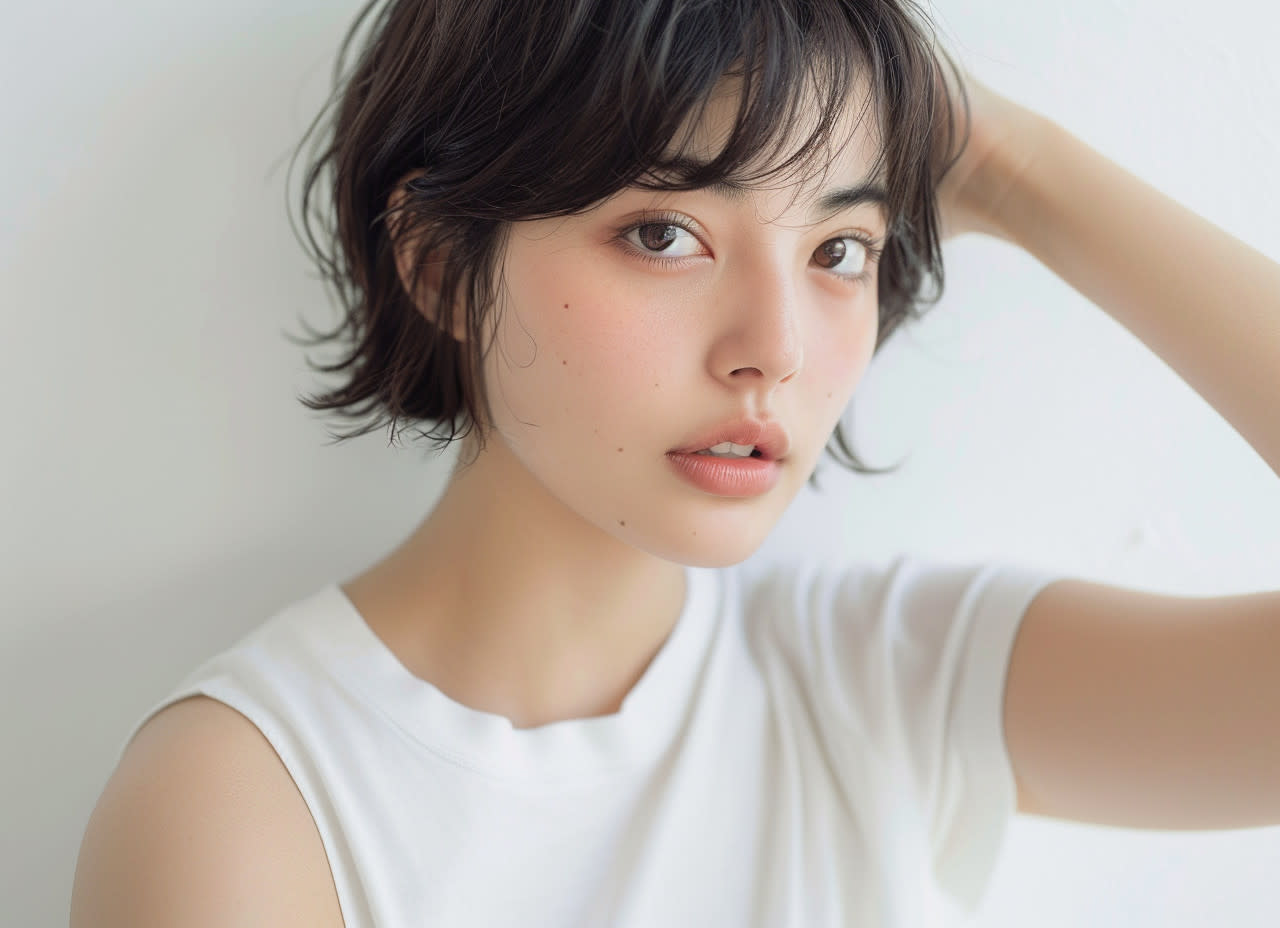 Uni. 江坂【ユニ】【ユニエサカ】のスタイル紹介。Uni. 江坂【ユニ】×ショート