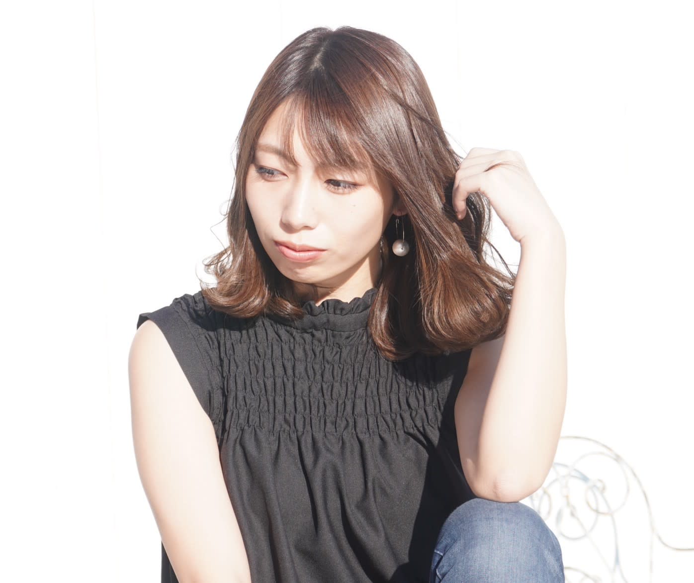 Spa＆hair Salon ACT【スパアンドヘアーサロン アクト】のスタイル紹介。ミディアムスヌーピー巻き