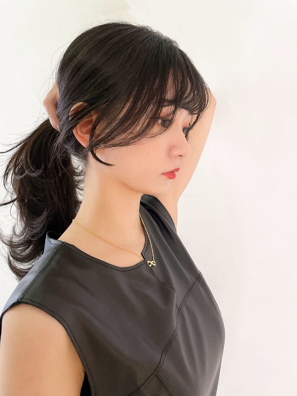 Xena ria【ジーナ リア】【ジーナリア】のスタイル紹介。《Xena ria》毛流れで印象を変える◎韓国風後れ毛