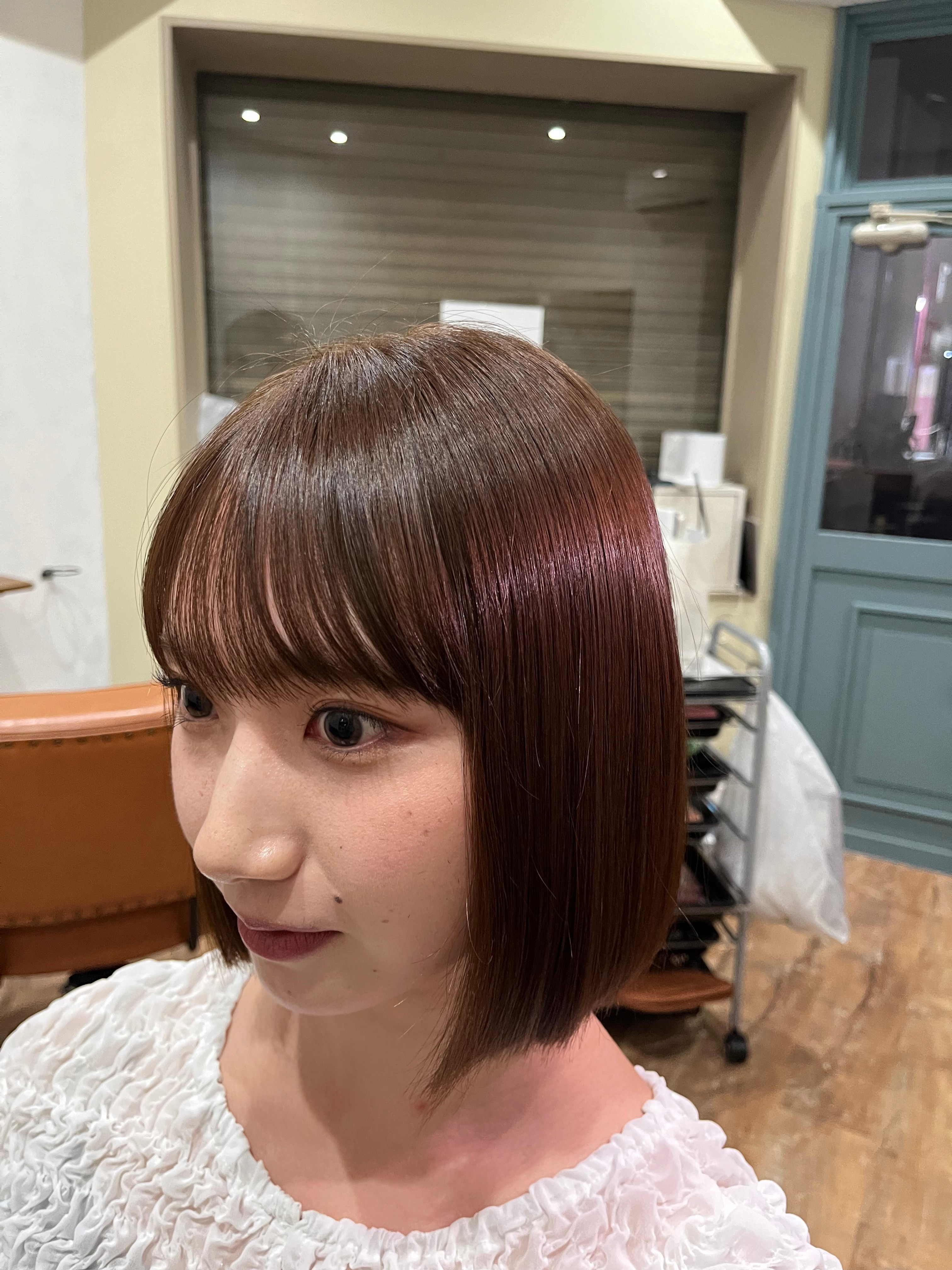 メグノハサミ【メグノハサミ】のスタイル紹介。ボブ