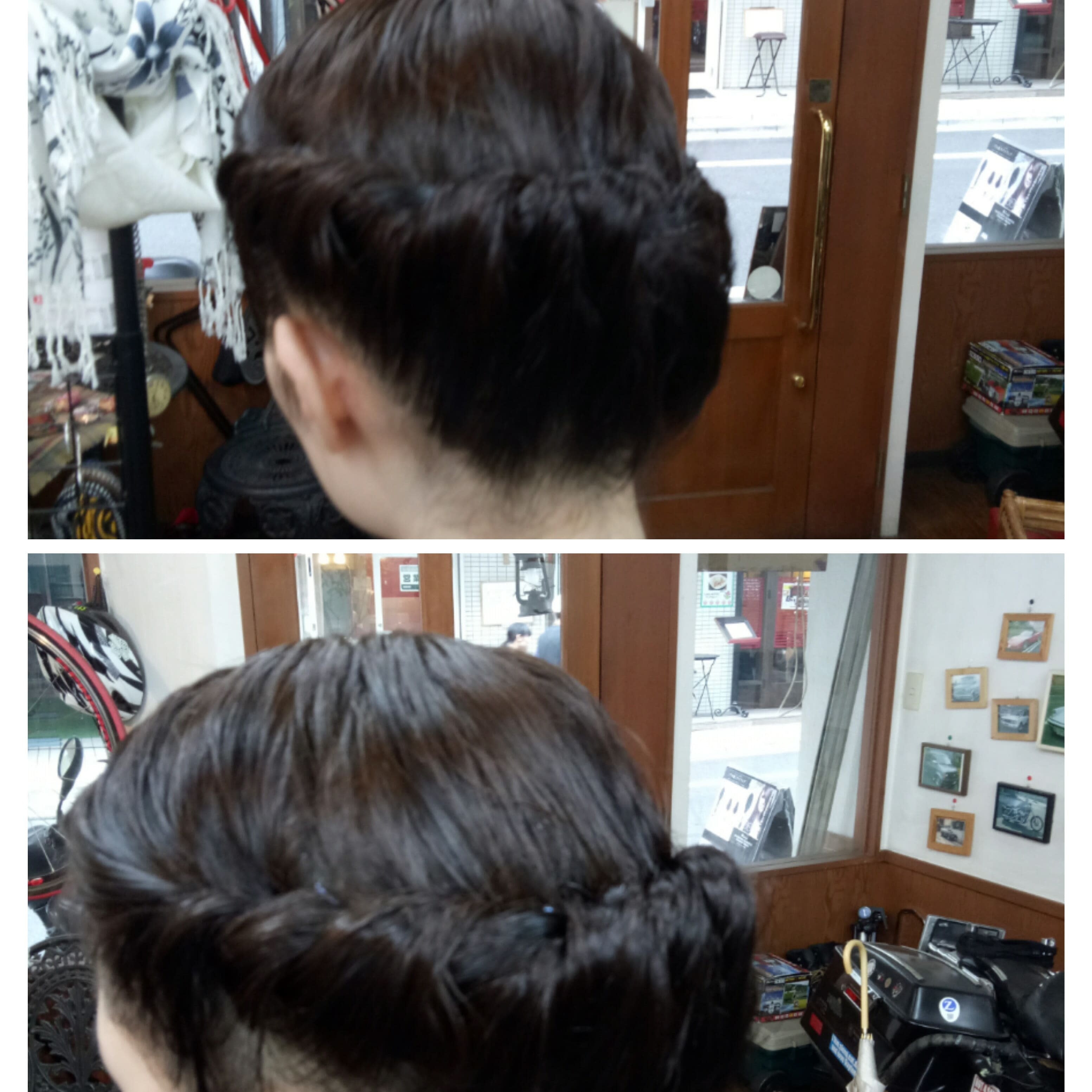 美容室HAIR HEARTS【ビヨウシツヘアーハーツ】のスタイル紹介。編み込み.一