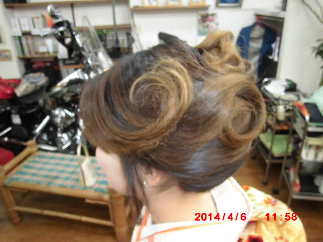 美容室HAIR HEARTS【ビヨウシツヘアーハーツ】のスタイル紹介。着物にノ