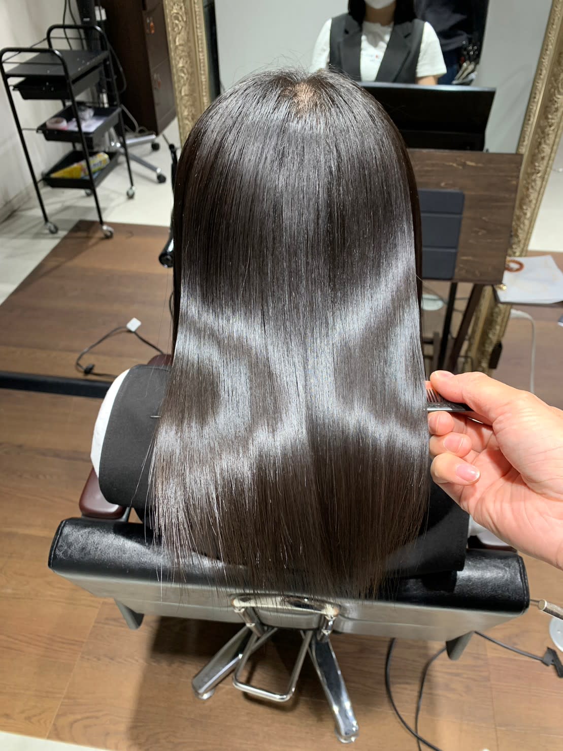 エクステ・インナーカラー・髪質改善・縮毛矯正専門店 hair salon AMOR 高田馬場店【ヘアーサロン アモル タカダノババテン】のスタイル紹介。髪質改善縮毛♪