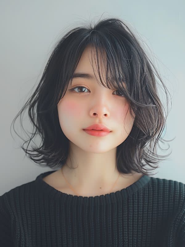 美容室フォルビッチ 三鷹店【ビヨウシツフォルビッチ ミタカテン】のスタイル紹介。ゆるふわでカワイイ♪ニュアンスウルフパーマ