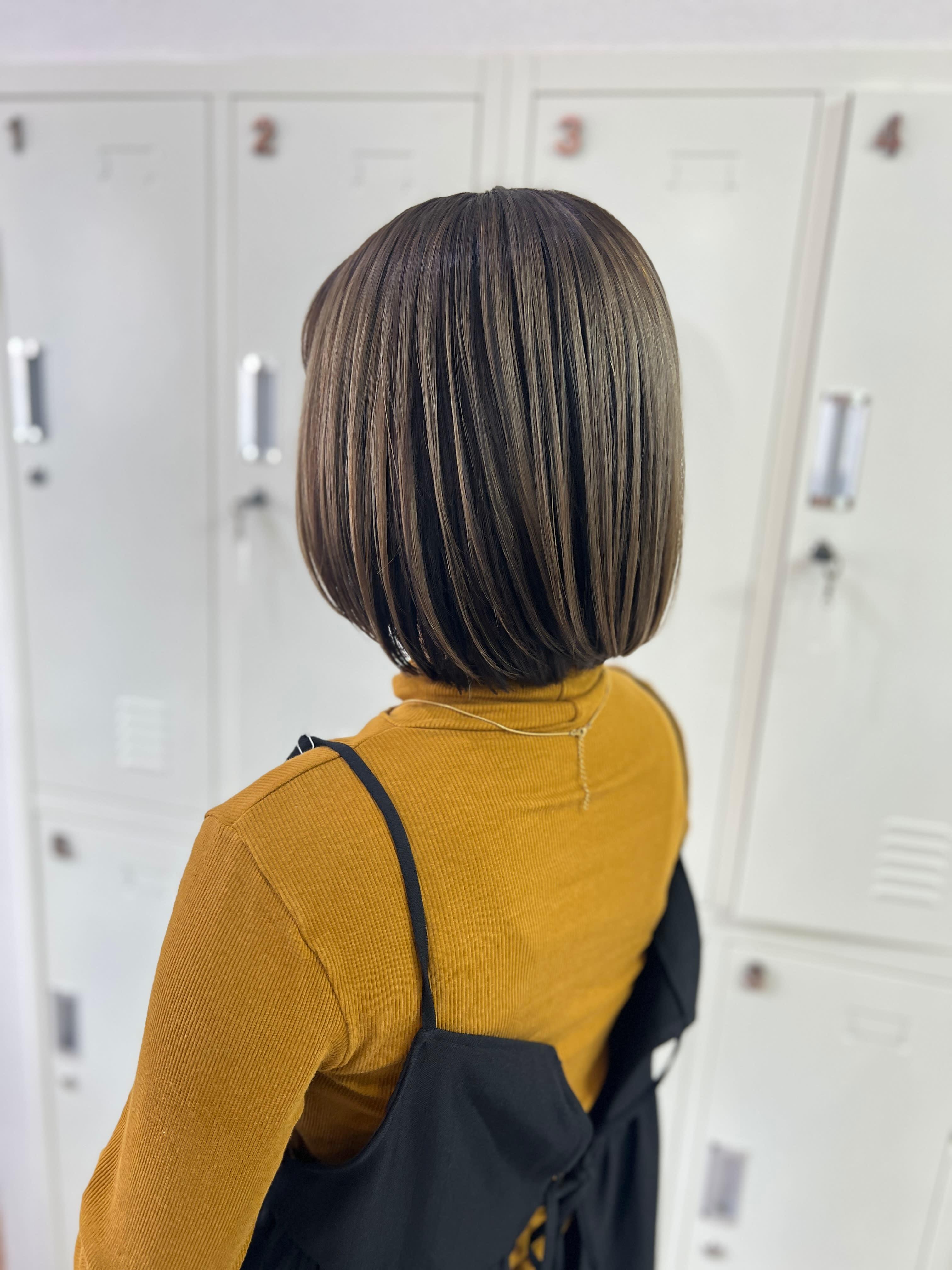 ASSEMBLE Beauty&spa【アッセンブル】【アッセンブル ビューティーアンドスパ】のスタイル紹介。【ASSEMBLEデザインカラー】アンブレラカラー・ボブ