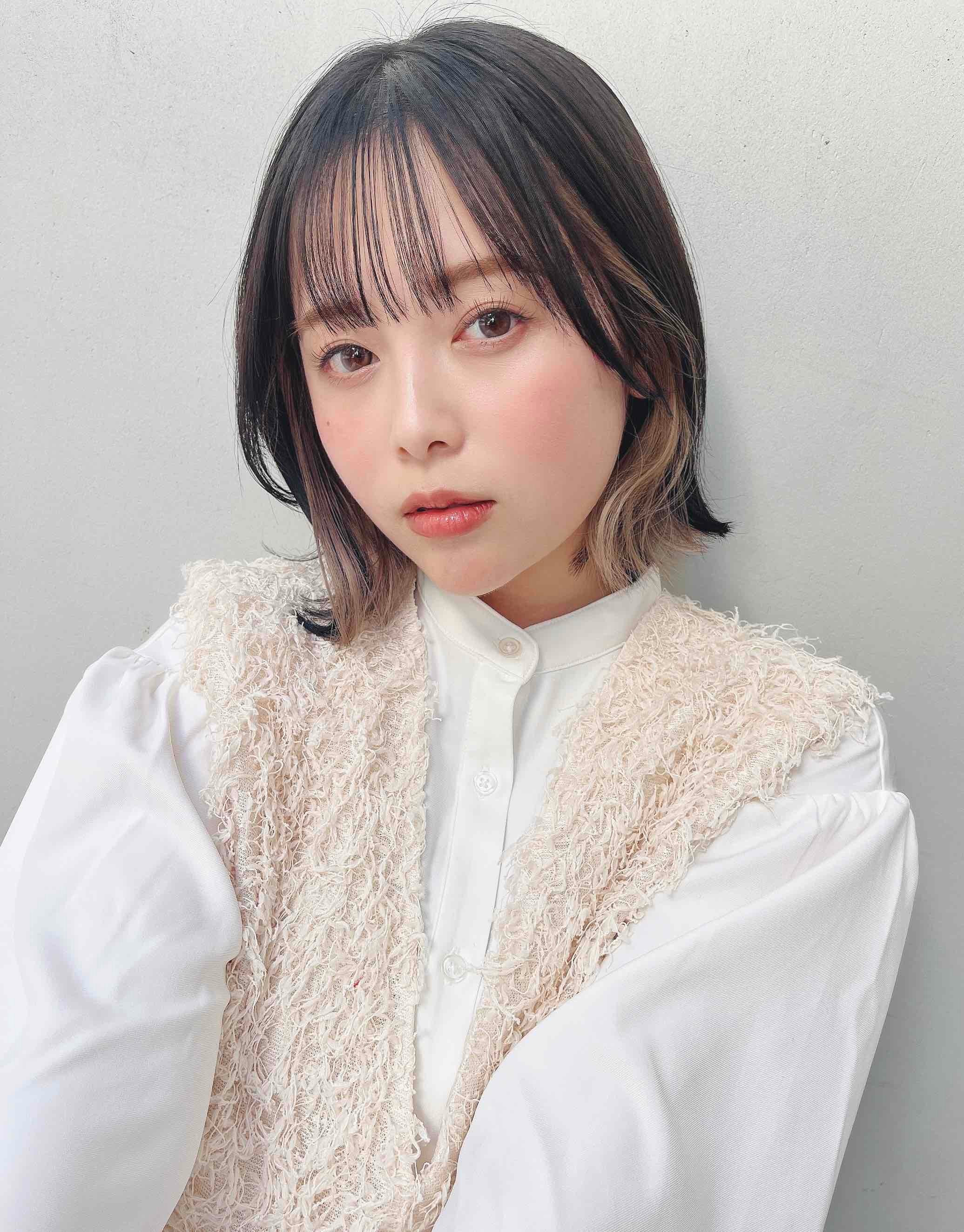 Neolive Luca 御茶ノ水【ネオリーブルカオチャノミズ】のスタイル紹介。ボブ×インナーカラー☆