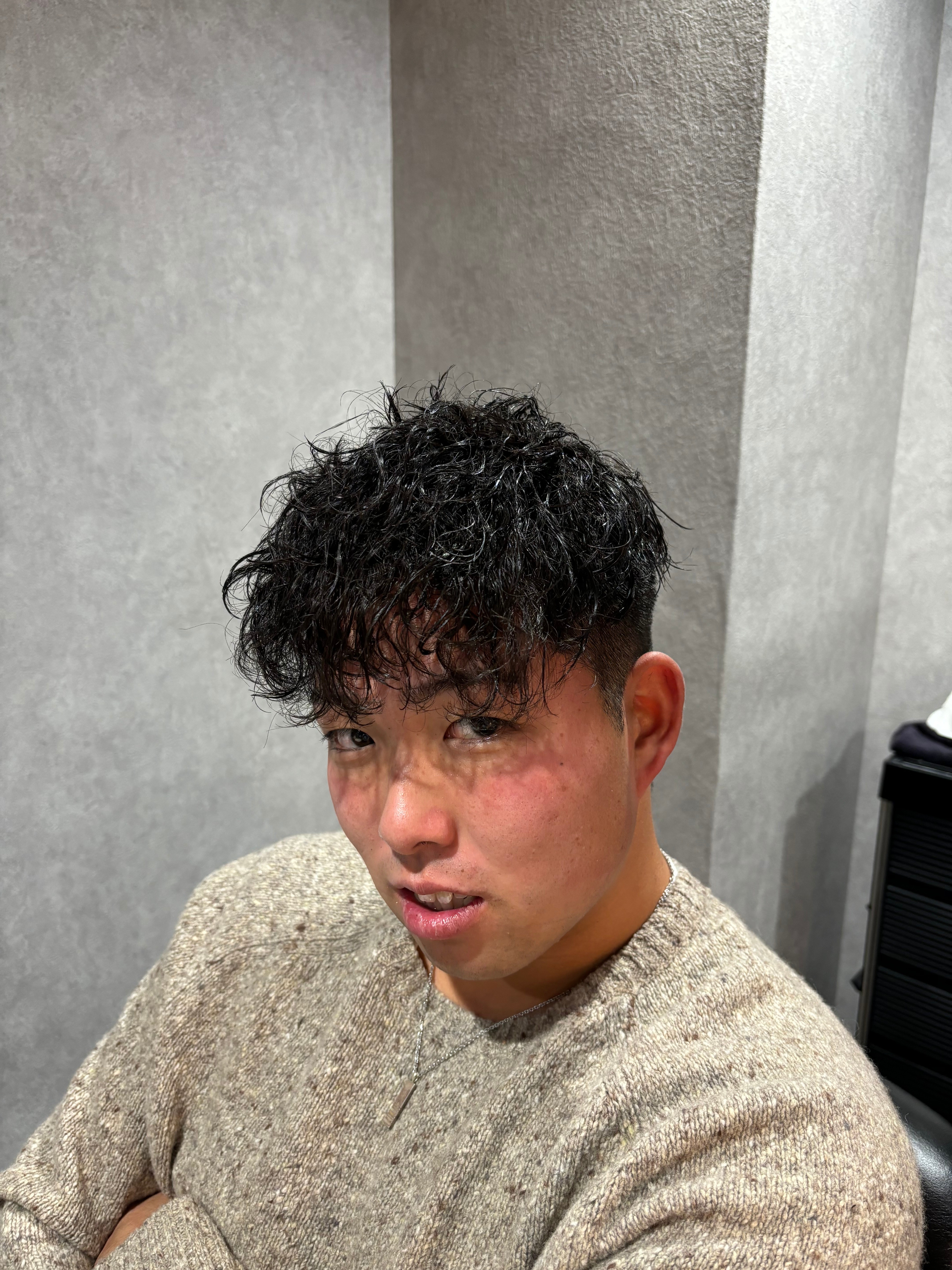 UNTRACE BARBERSHOP 池袋東口店【アントレース バーバーショップ】のスタイル紹介。2way ツイストスパイラル