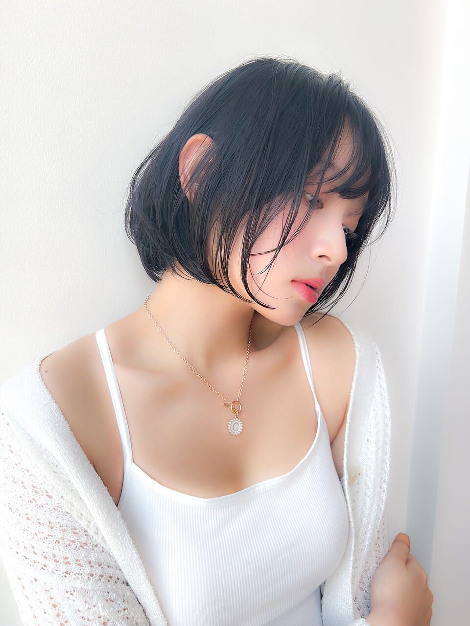 Swd〜スウド〜【スウド】のスタイル紹介。色っぽヘア韓国ボブ/ショートボブ/レイヤーカット/暗髪