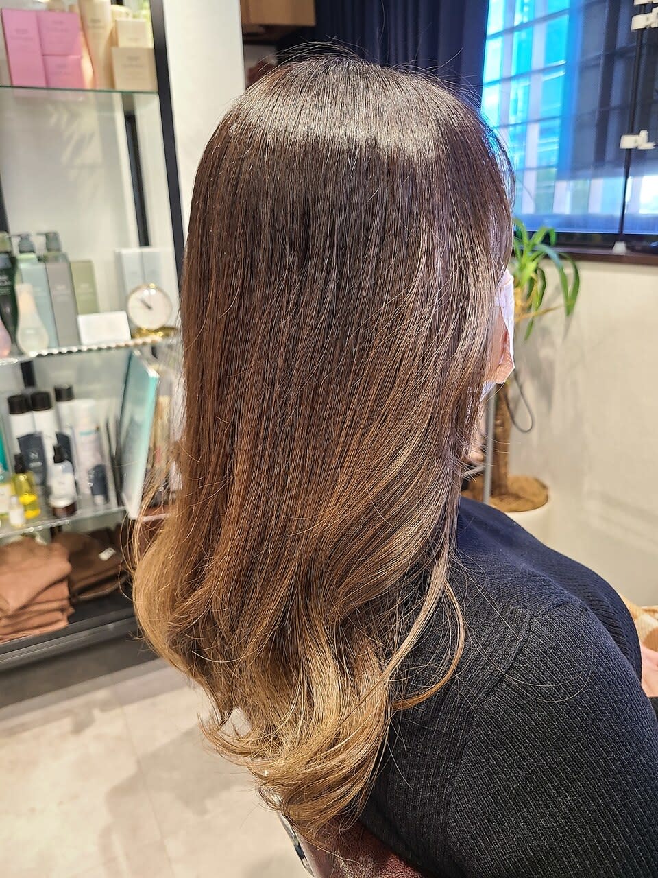 髪質改善半個室サロンSparkleセンター南美容院【カミシツカイゼンハンコシツサロンスパークルセンターミナミビヨウイン】のスタイル紹介。ハイライト×グラデーションカラー