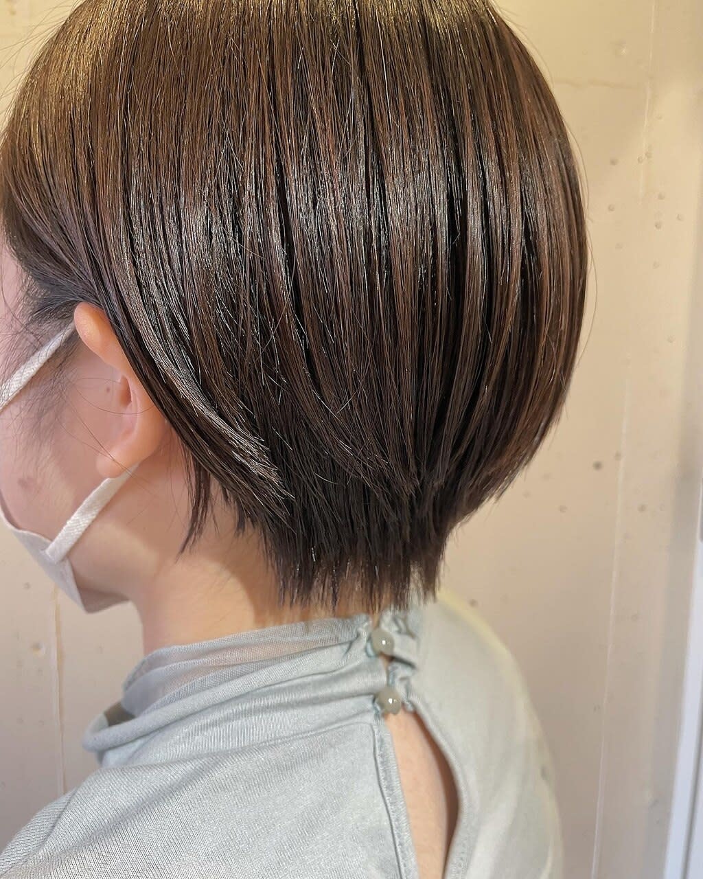 【完全個室サロン】Gilasol 八王子北口【シラソル】【カンゼンコシツサロン シラソル ハチオウジキタグチ】のスタイル紹介。ナチュラルブラウン×丸みショート
