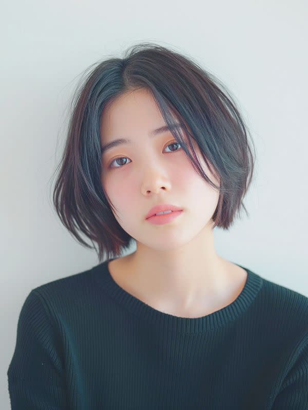 美容室フォルビッチ 三鷹店【ビヨウシツフォルビッチ ミタカテン】のスタイル紹介。シルエットケアボブで小顔効果ＵＰ★小顔ケアボブ