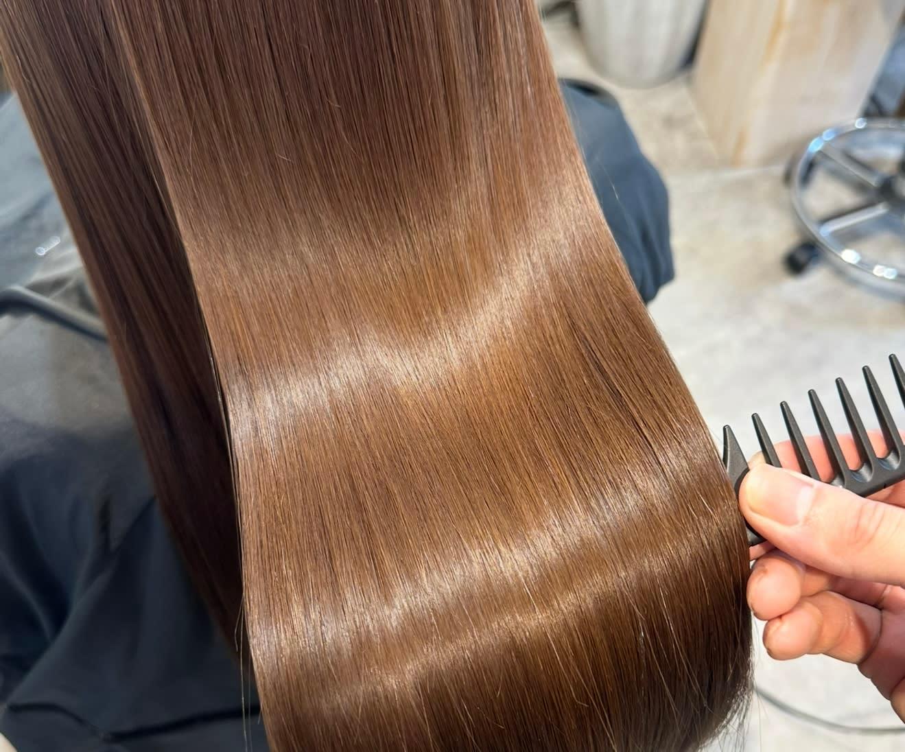 髪質改善・縮毛矯正 fuu。。。銀座【フゥ ギンザ】【カミシツカイゼン シュクモウキョウセイ フゥ ギンザ】のスタイル紹介。髪質改善・縮毛矯正 fuu。。。銀座×スタイル