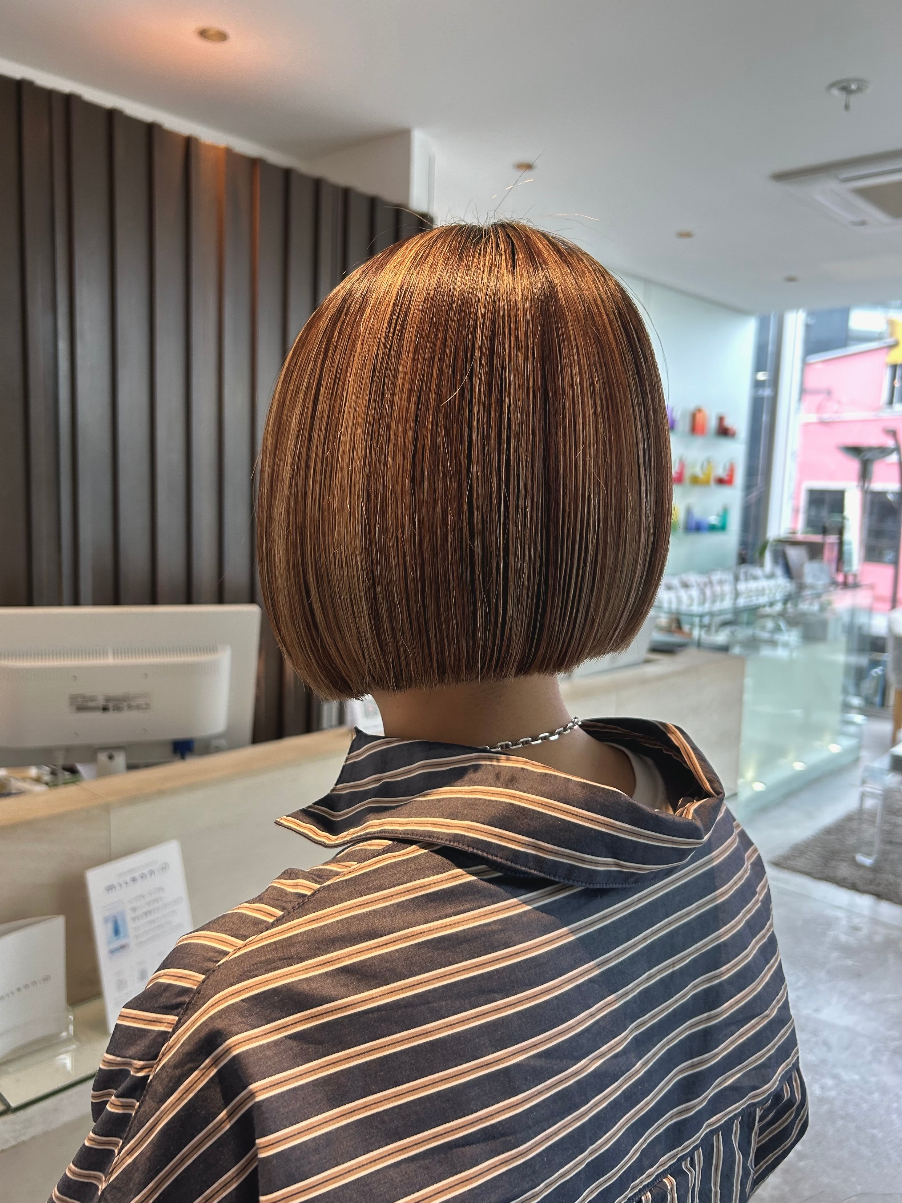 カラー専門店 color lover  学芸大学【カラーセンモンテン カラーラバー ガクゲイダイガク】のスタイル紹介。ショコラブラウン/ボブ/イルミナカラー