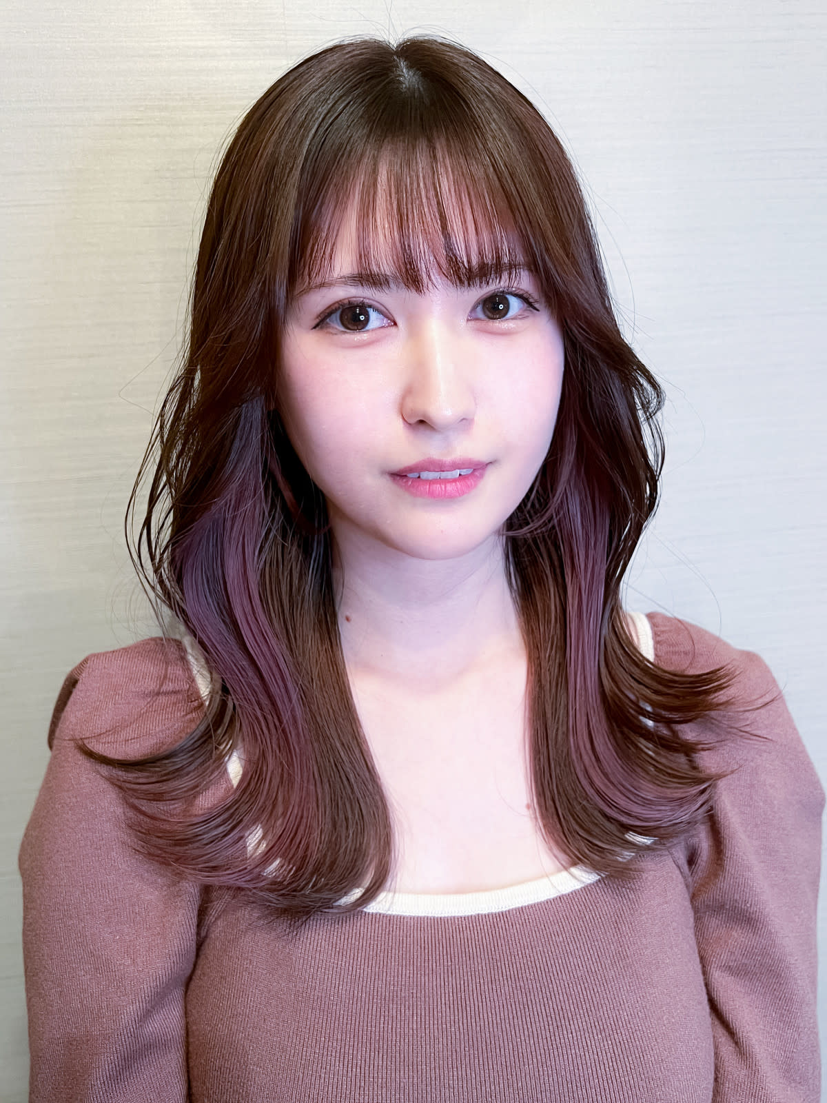 CIEL 藤沢店【シエル】【シエル フジサワテン】のスタイル紹介。インナーピンクロング