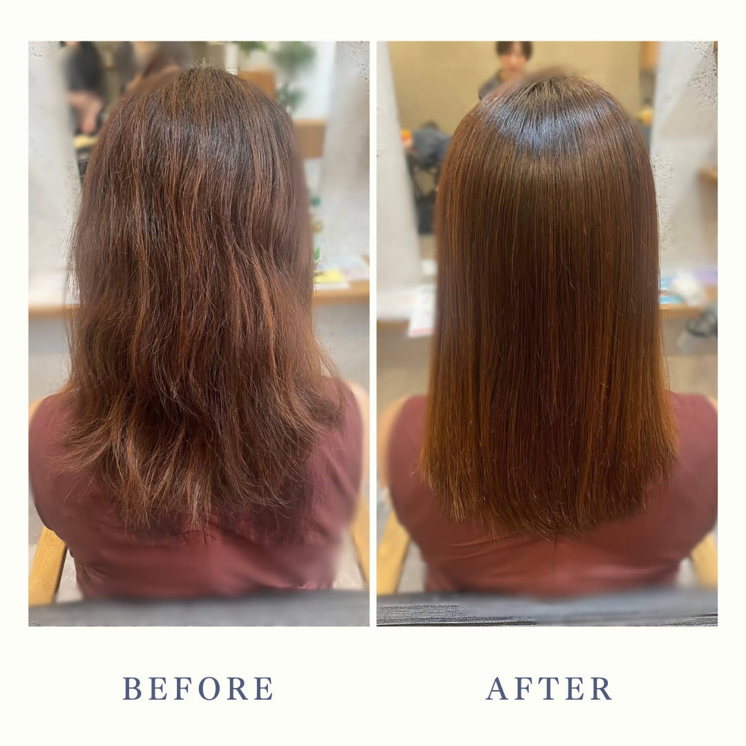 hair+make CLEAR【ヘアメイククリア】のスタイル紹介。ナチュラルストレート